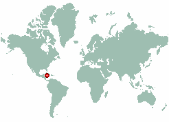Little Cayman in world map