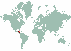 Spotts in world map